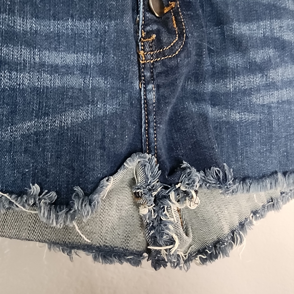 Francesca's Harper High Waisted Jean Shorts - Picture 5 of 9
